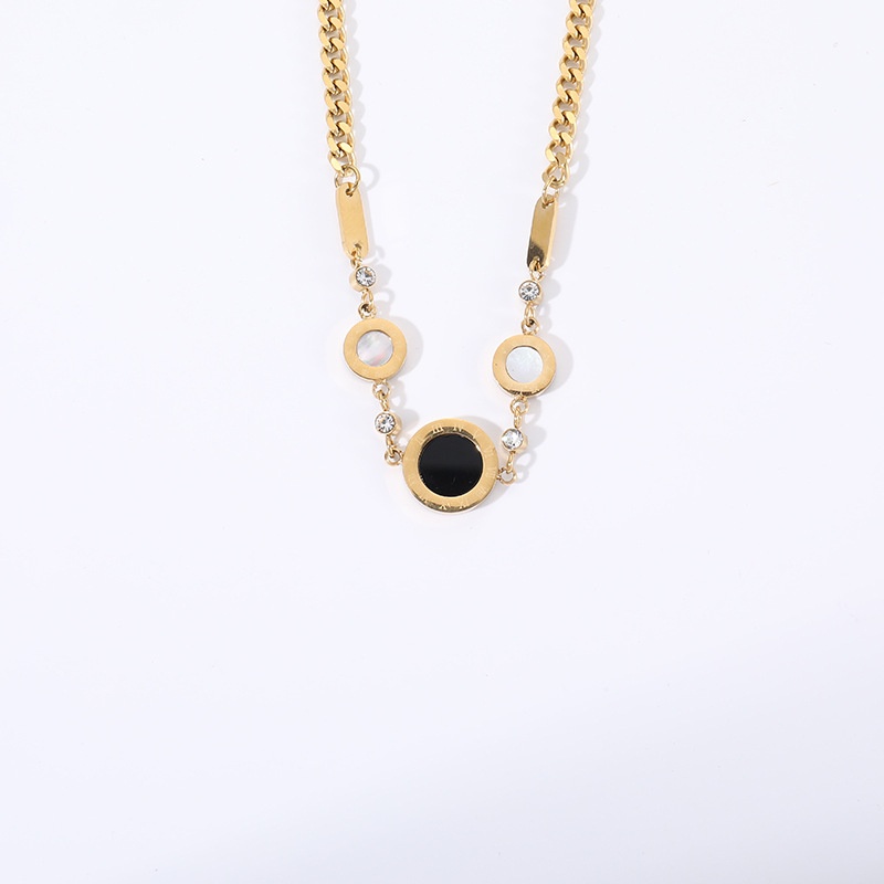 82261 Kalung gelang BVL titanium stainless steel 316L berkualitas import anti karat bisa bayar di tempat