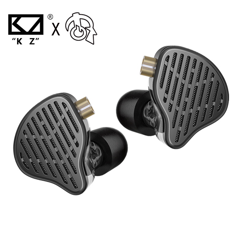 Kz x HBB PR2 In-Ear Metal Earphone Planar Driver Magnetik IEM HIFI Headphone Monitor Earbuds Bass Sport Headset