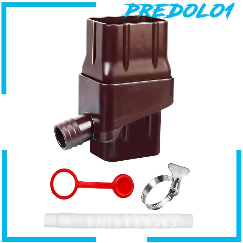 [Predolo1] Sistem Pengumpul Air Hujan Untuk Downspout Dengan Konektor Selang Rain Diverter