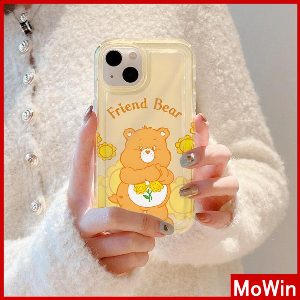 For iPhone 14 Pro Max iPhone Case Clear Case TPU Soft Case Airbag Shockproof Cute Cute Cartoon Bear Compatible with iPhone 13 Pro Max iPhone 12 Pro Max 11 7Plus 6Plus XR xs max