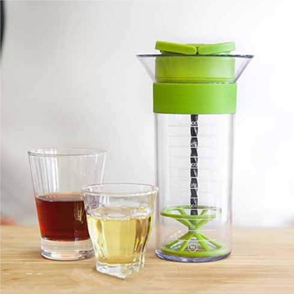 300ml Multi-Fungsi Mini Whirlwind Juicer Cup Gelas Pengocok Manual Portabel Rumah Tangga Untuk Saus