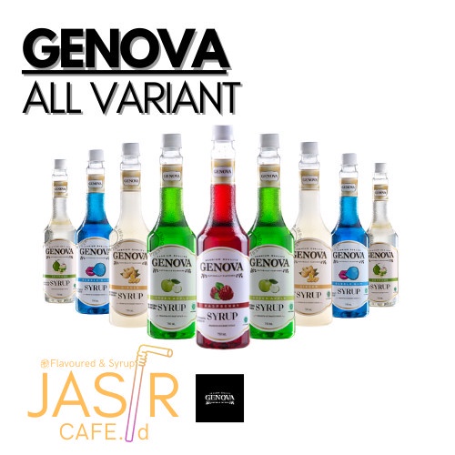 

Genova Syrup All Varian 750 ml I Sirup Minuman