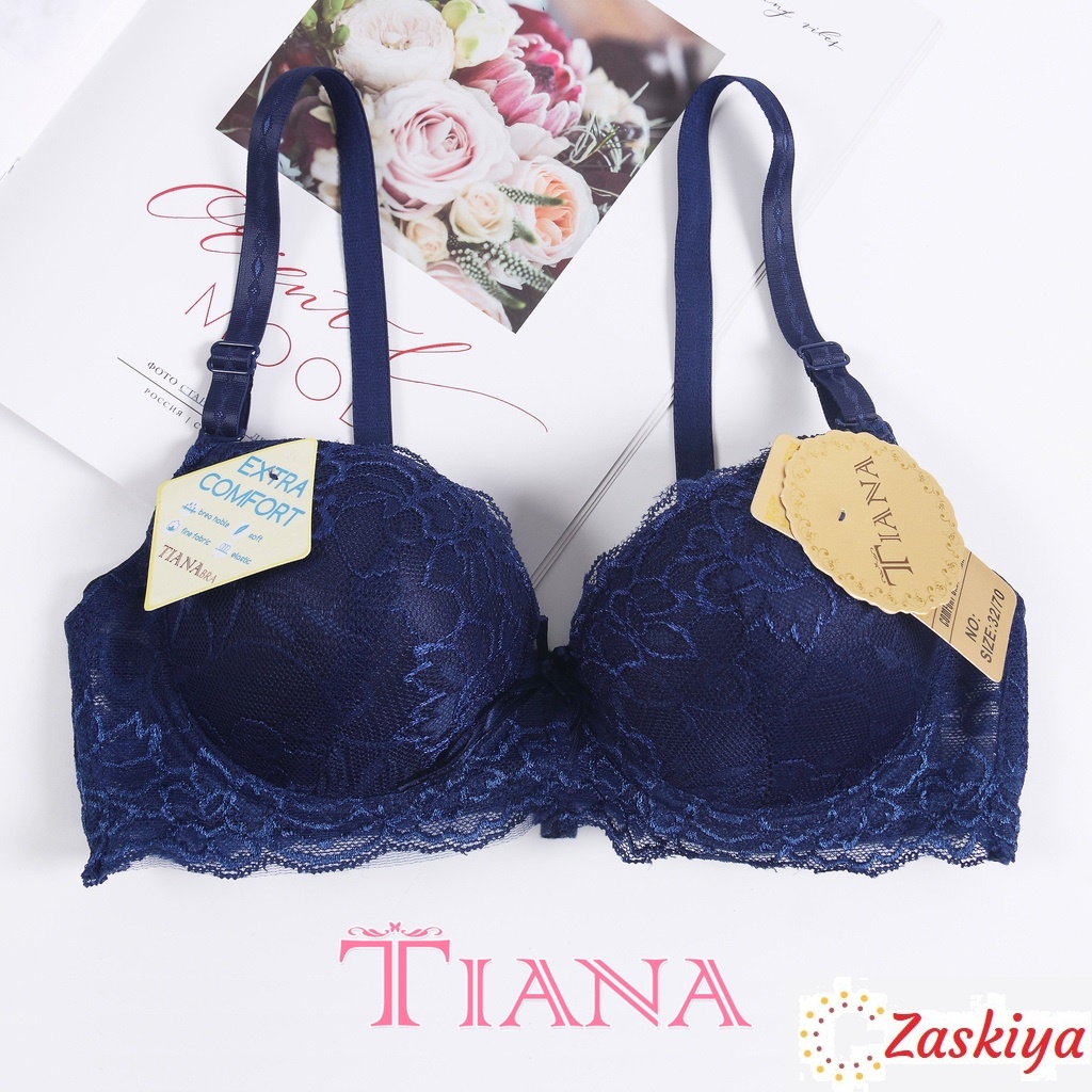 ZASKIYA - BH Push Up Bra Renda Brukat Kawat / art TIANA 332