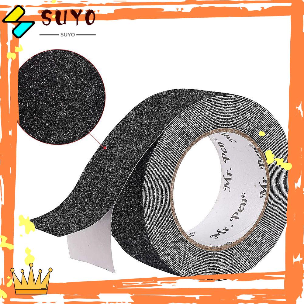 Suyo Anti slip Grip Tape Roll Multifungsi Traksi Tinggi Selotip Kamar Mandi Anti slip