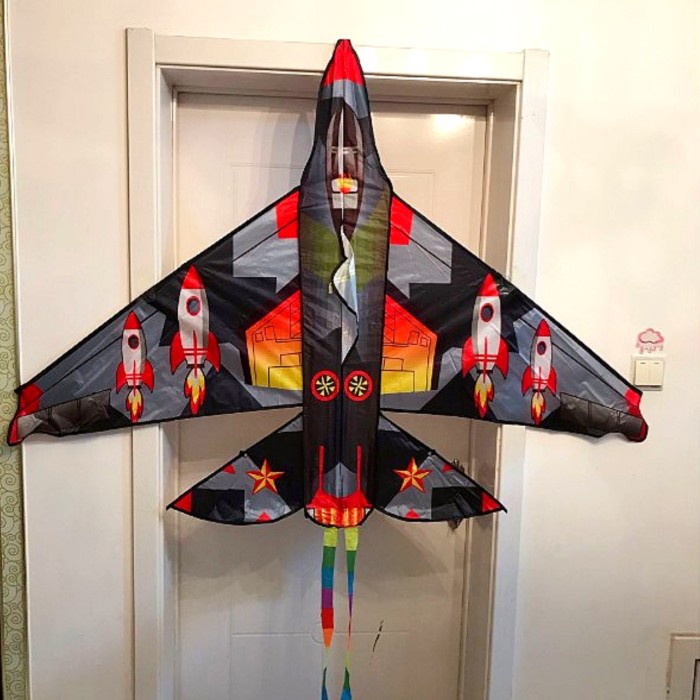 Layangan Pesawat / Layang Layang Jet Sukhoi Jumbo