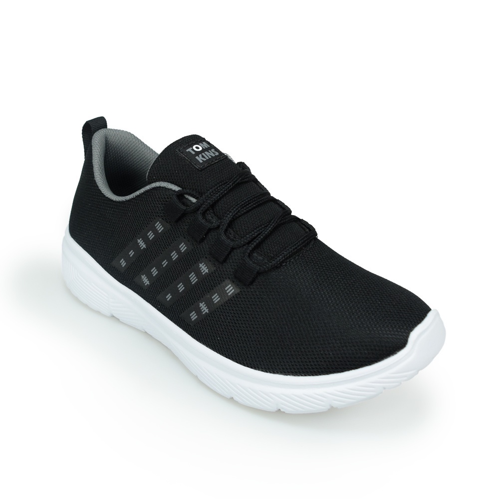 TOMKINS Sneakers Pria Eternal - Black WhiteRAMAYANA JAKTIM