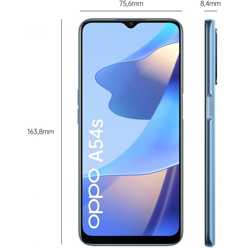 OPPO A54S HP RAM 4/64G ARANSI TOKO 2 TAHUN [5000mAh,13MP Triple Camera, HD+ Eye-care Display]