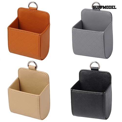 [SM Otomatis] Tempat Penyimpanan Ventilasi Udara Outlet Otomatis Mobil Portabel Tempat Handphone Tas Pouch
