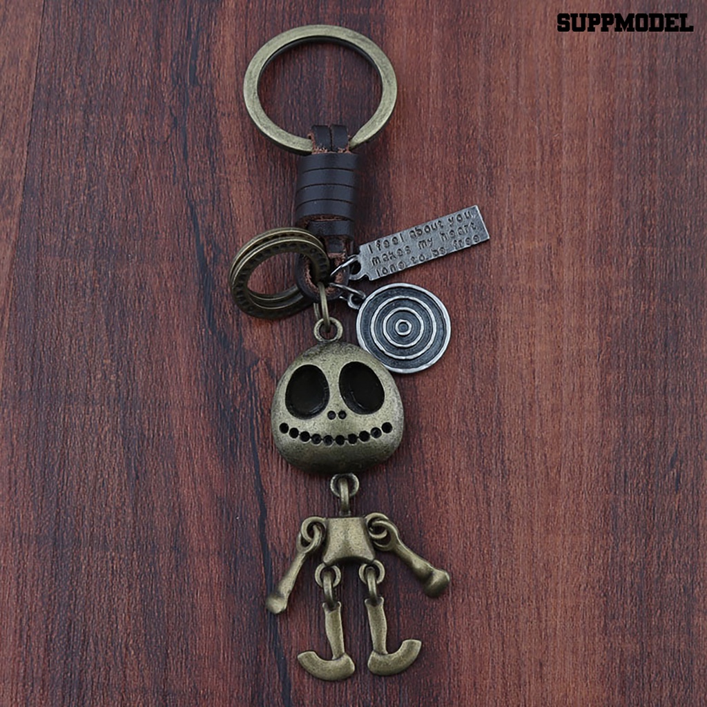 [SM Auto] Liontin Kunci Gaya Retro Miniatur Tengkorak Hias Mini Keychain Pendant Aksesoris Untuk Handbag