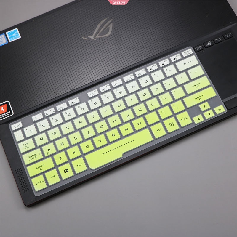 Film Pelindung Cover Keyboard Notebook Laptop Silikon 14inci Untuk ASUS ROG Zephyrus 3sPlus GX531 GX501 GX701 GX531GW [ZXL]
