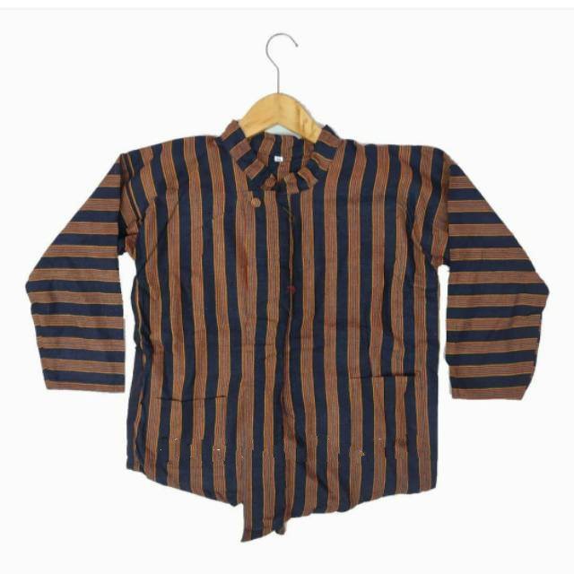 Lurik Baju adat anak | surjan lurik anak | baju jawa anak | lurik bayi | lurik anak