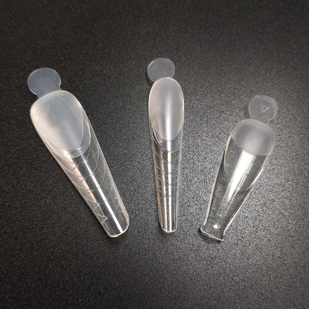 Agustina Kuku Cetakan Stiker Fashion Perekat Diri Dekorasi Kuku Manikur Aksesoris Garis Perancis Kuku Decals Nails Bentuk Ekstensi Gel Ekstensi Nail Mold