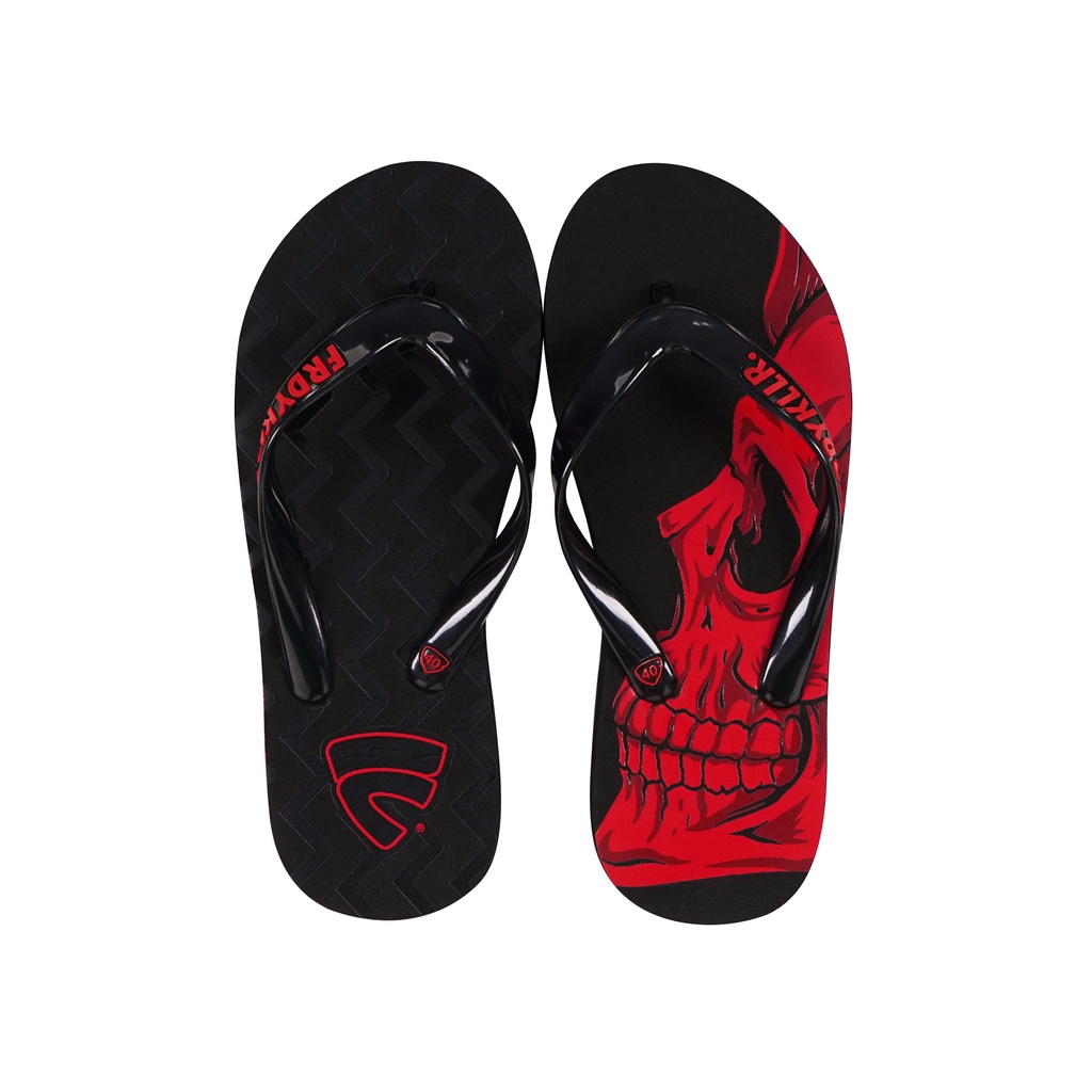 SANDAL FRIDAY KILLER | DGRIM BLACK RED