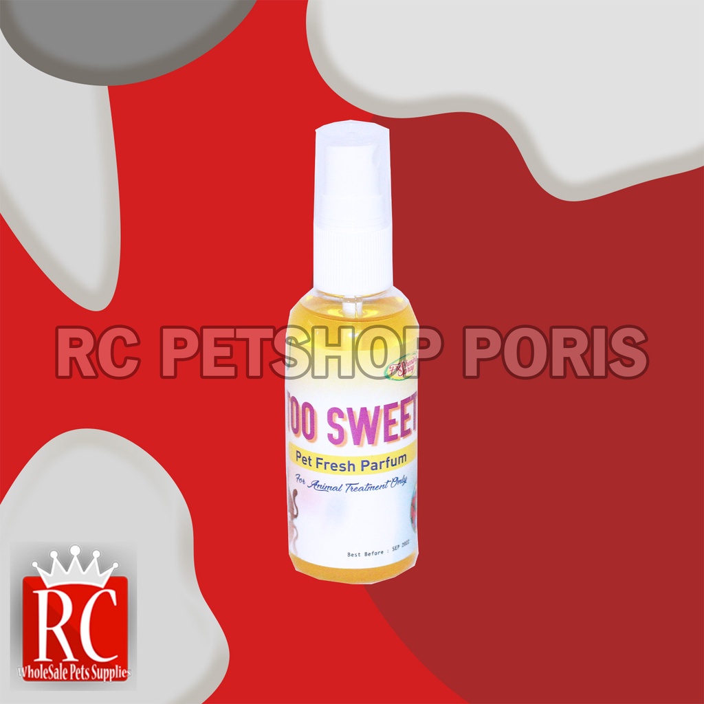 Parfum Kucing Aman Anjing kelinci Murah Parfum Hewan Too Sweet 60ML