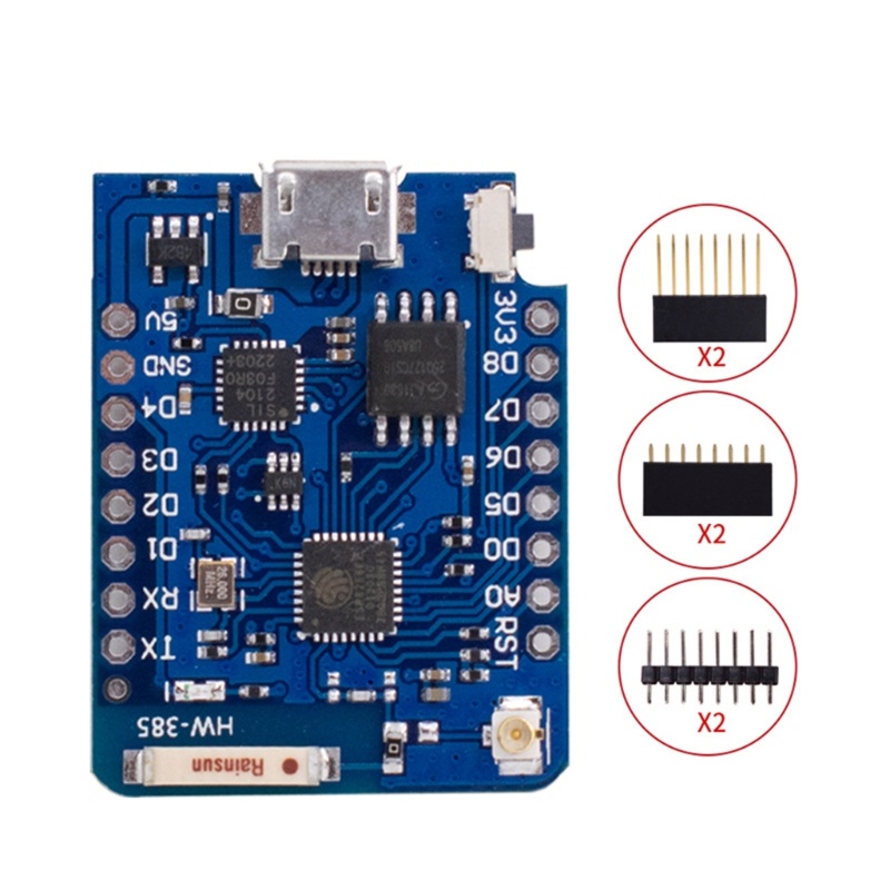 Vivi Mini D1 Pro Upgraded Nodemcu Lua Wifi Wireless Card Development Board Dengan Memori Flash