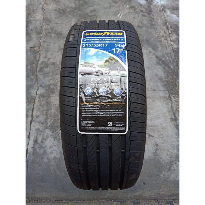 215 55 R17 - Goodyear Assurance Triple Max 2 Size 215/55 R17 Ban Mobil HRV Odyssey