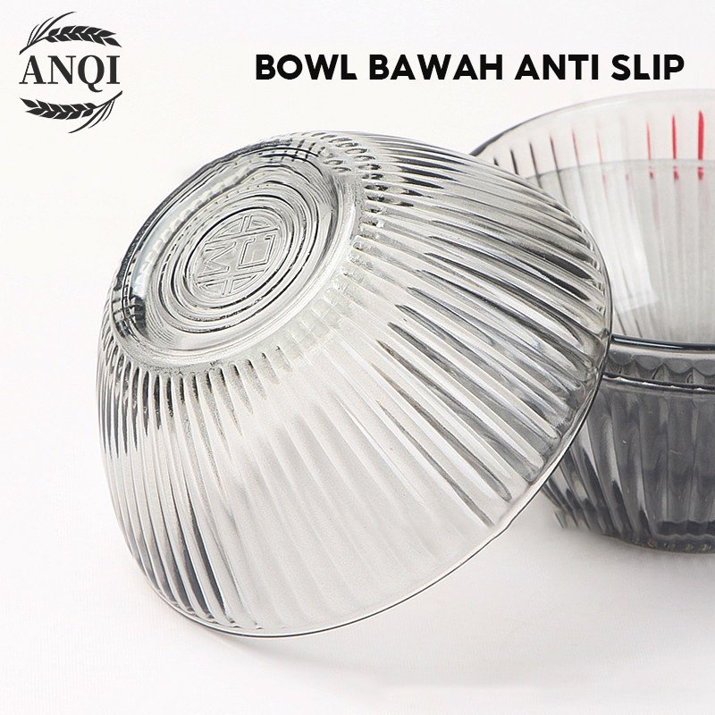 ANQI 1888 Souvenir Mangkok Kaca Kecil 2  Bulat Mini 720 ml  Mangkok Sayur / Mangkok Sup