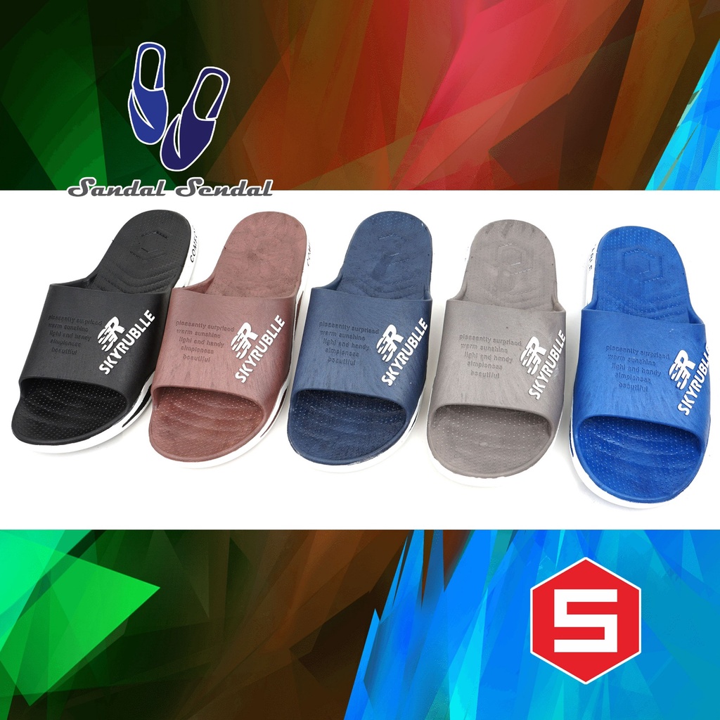 Sandal Fashion Pria / Selop SKYRUBLLE SL 408 Ukuran Kecil