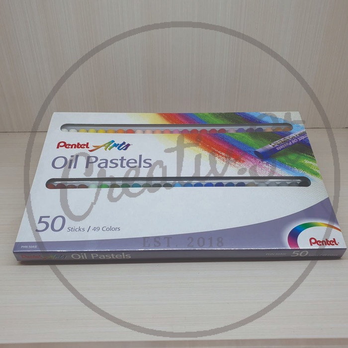 

Crayon Pentel Oil Pastels 50 Warna