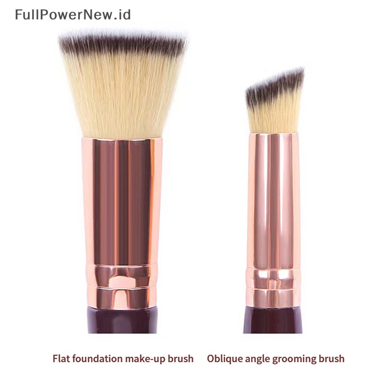 Power 1Pcs Double-Ended Makeup Brush Foundation Concealer Brush Alat Kecantikan ID