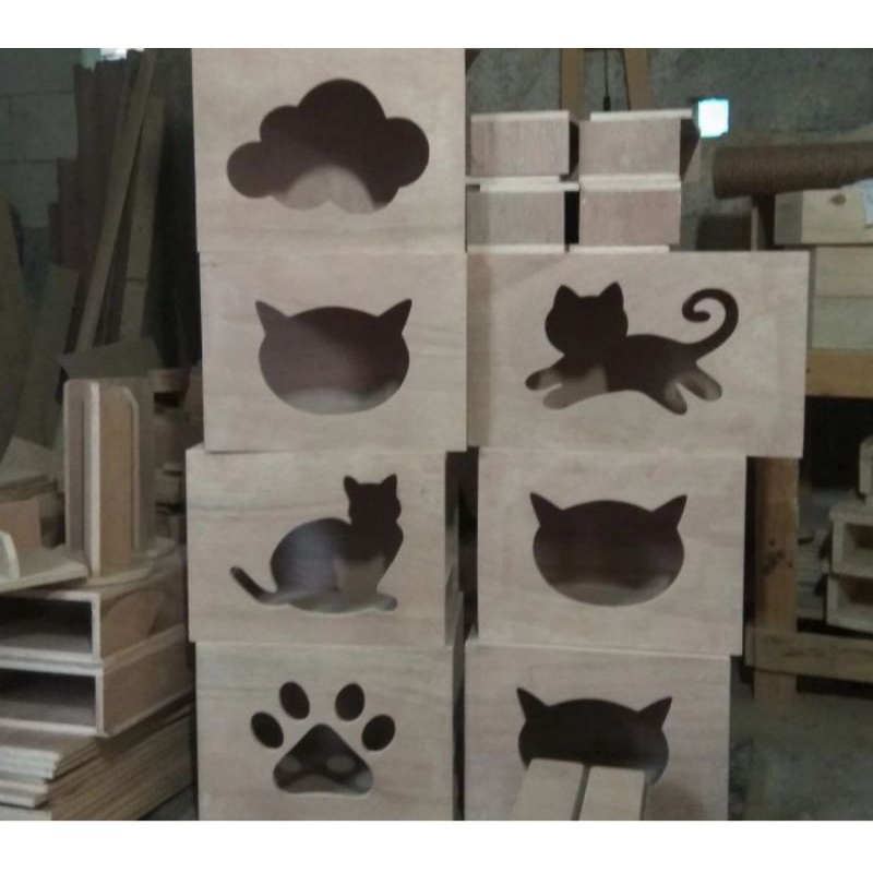 HidroAquatic - Cat playground cat box 40x30x30