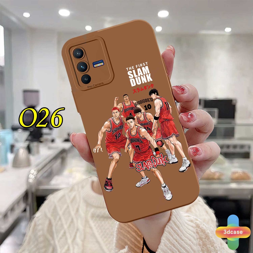 Soft TPU Case Realme C11 2021 C21Y C15 C21 C25 C20 C3 C12 C25S 5 5S 5i C17 7i C1 C25Y C2 C3i 6i C20A Narzo 20 10 10A 20A 30A Cartoon SLAM DUNK Silicone Case