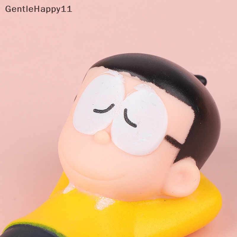 Gentlehappy Anime Doraemon Family Figure Model Mainan Mainan Dekorasi Pemandangan Taman id