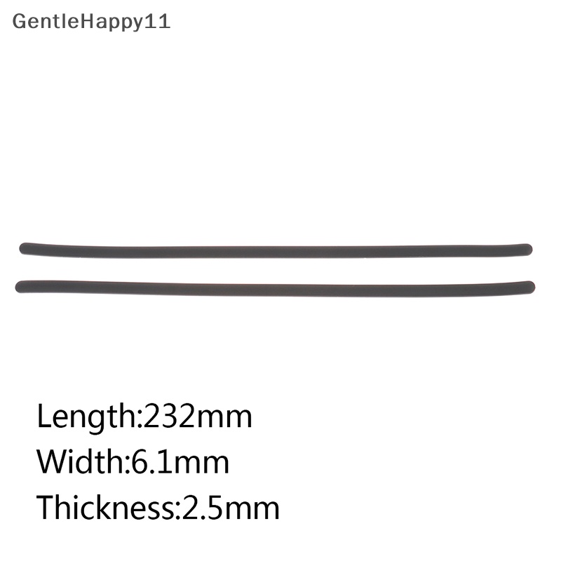 Gentlehappy 1PCS Baru Alas Kaki Laptop Untuk MSI Dell Lenovo ASUS HP Bottom Case Feet Pad 232mm id