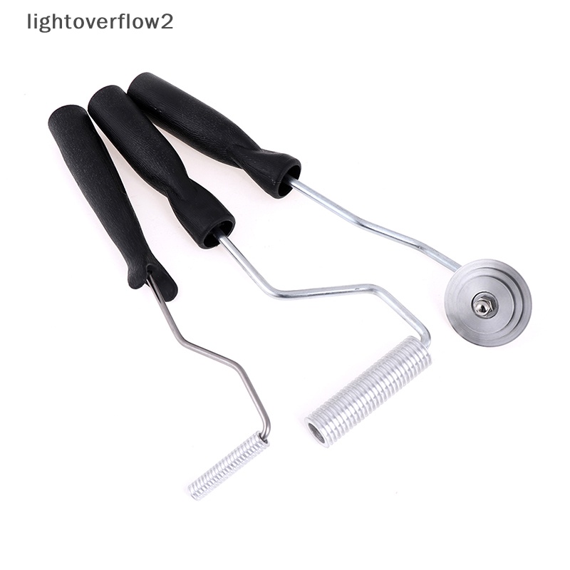 [lightoverflow2] 3pcs/set kit Rol laminag bubble paddle fiberglass Untuk resin Cetakan frp [ID]