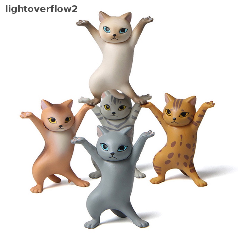 [lightoverflow2] Mainan Tempat Pulpen Kucing Lucu Lovely Cat Hiasan Meja Home Decor [ID]