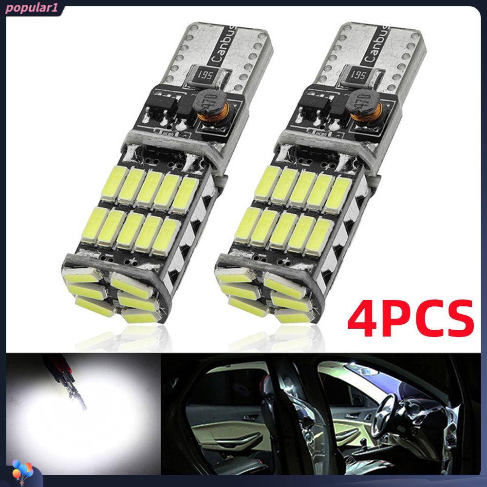 Populer 4 Pcs Lampu Plat Lis 4 Pcs Bola Lampu COB LED 4014-26smd Dome Map