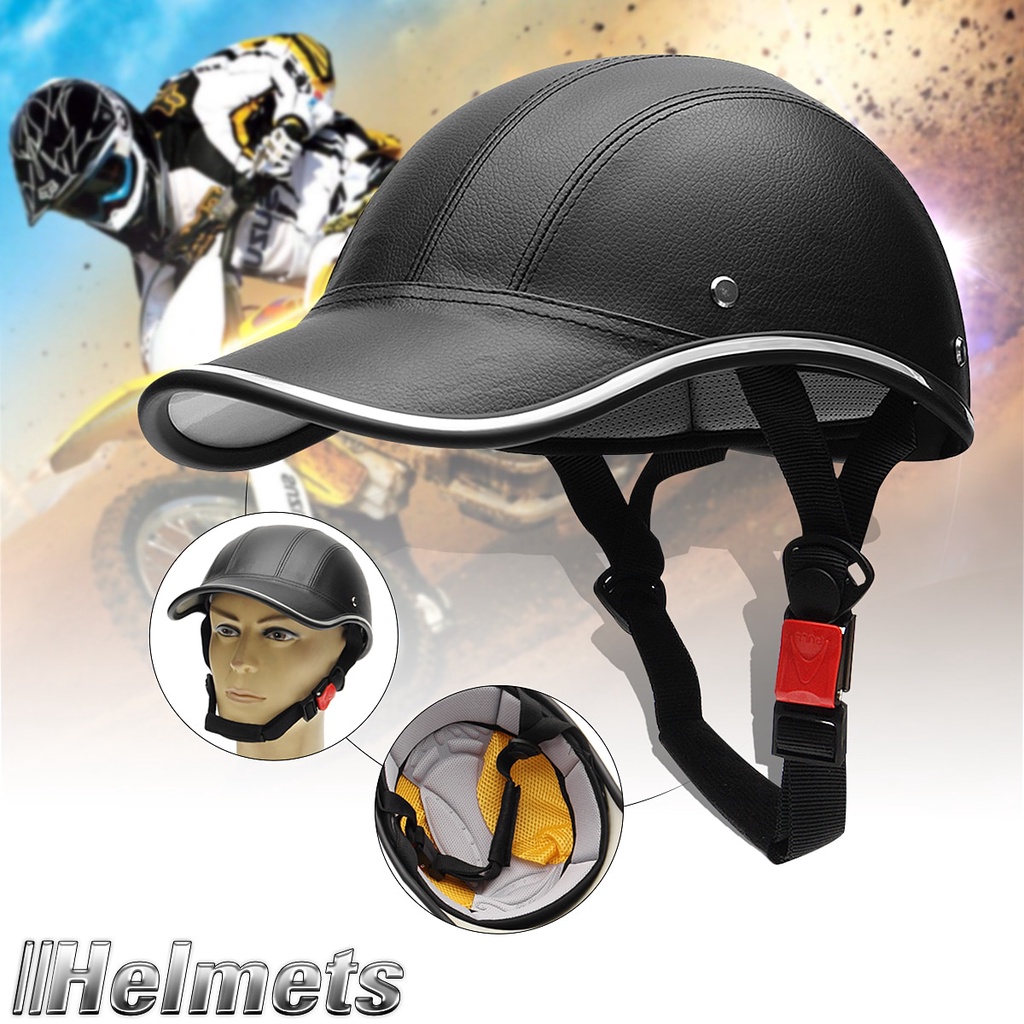 TaffSPORT Helm Catok Sepeda Listrik Model Baseball Cap - 1074