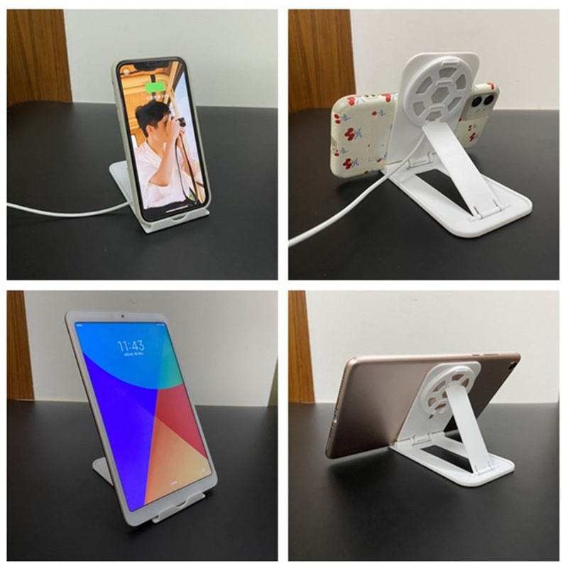 Cre Stand for Charger Plastik Desktop Phone Stand Holder Untuk Ponsel Ios14 13