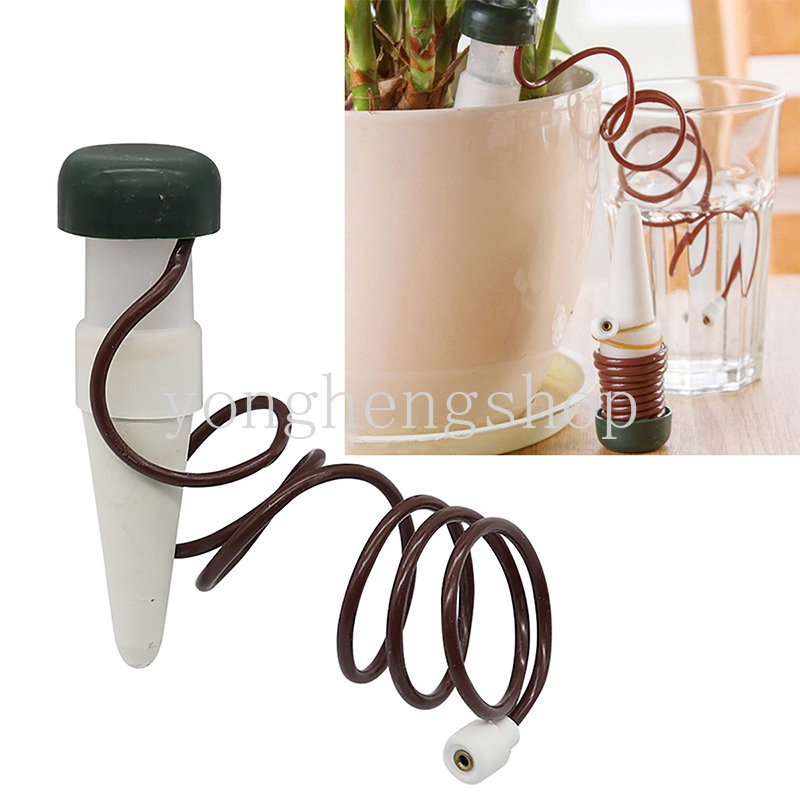 2pcs/set Taman Otomatis Self Watering Probes Indoor Auto Drip Penyiram Tanaman Paku Kreatif Berkebun Alat Pot Bunga Perangkat Tetes Sistem Irigasi