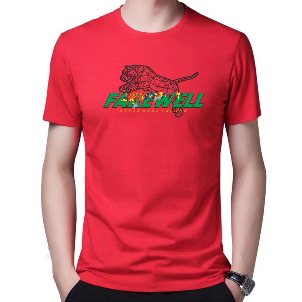 Bisa Bayar Di tempat/ BS//TERLARIS//BAJU KAOS FAREWEEL TANGAN PENDEK PRIA DAN WANITA//GOOD QUALITY