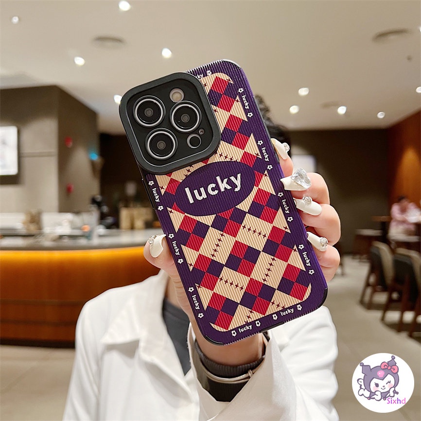 IPHONE Berlian Biru Mode Sederhana Kompatibel Untuk Iphone14 13 12 11 Pro Max SE 2020 X Xr Xs Max8 7 Plus Perlindungan Shockproof Phone Case Soft Silicon Cover XJJJJ