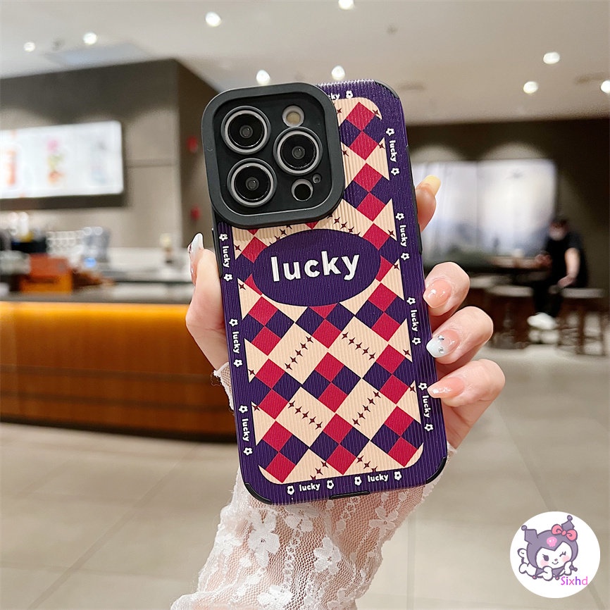 IPHONE Berlian Biru Mode Sederhana Kompatibel Untuk Iphone14 13 12 11 Pro Max SE 2020 X Xr Xs Max8 7 Plus Perlindungan Shockproof Phone Case Soft Silicon Cover XJJJJ