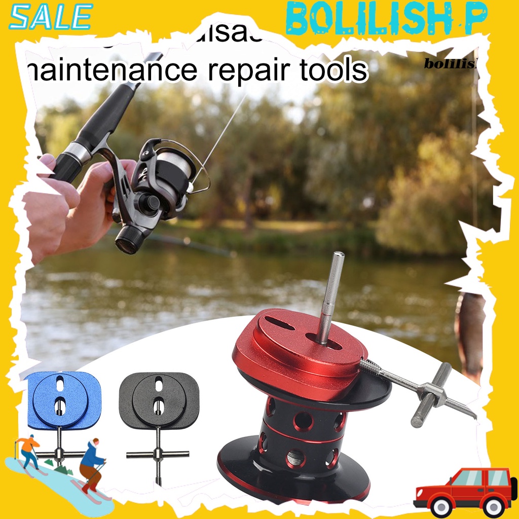 Bo-anti Gores Kecil Ringan Aluminium Alloy Reel Bearing Remover Gulungan Pancing Bongkar Pasang Alat Pemeliharaan Peralatan Memancing