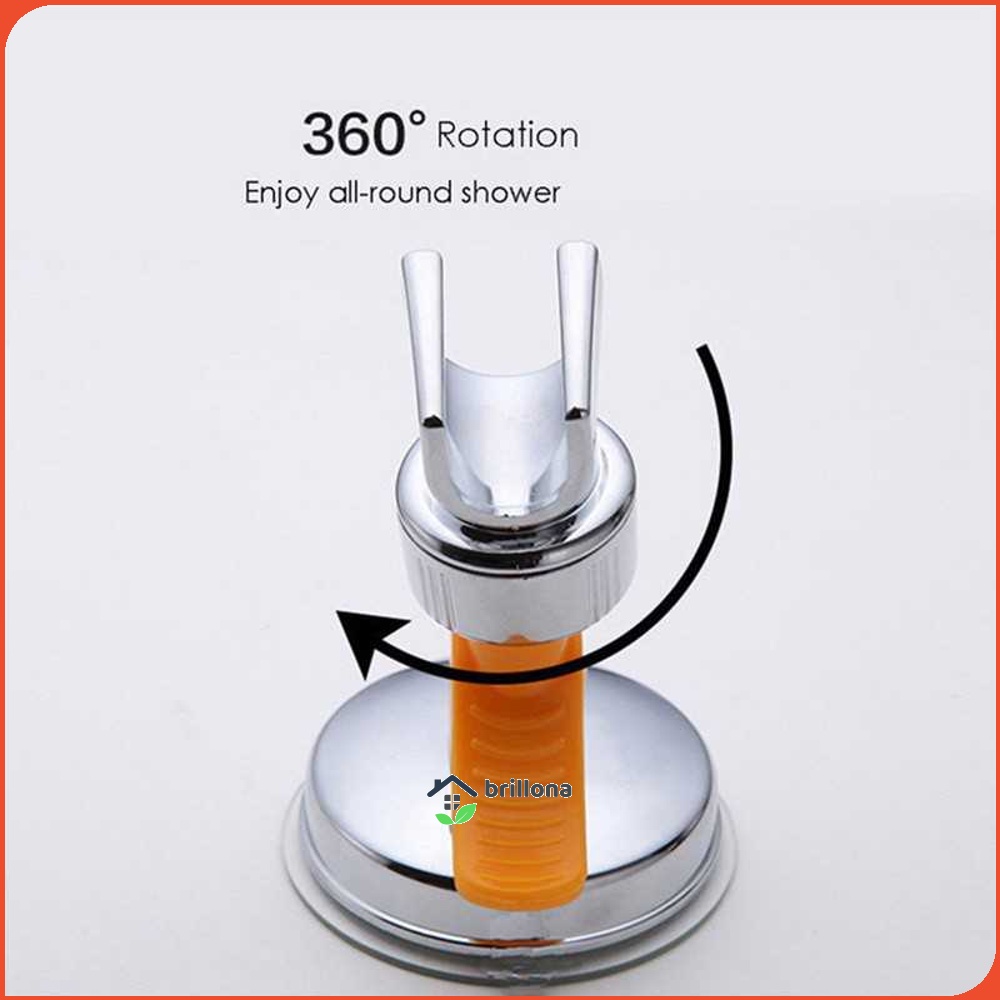 BATHE PROJECT Suction Clamp Holder Shower Mandi - JJ14711