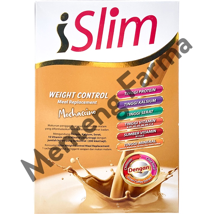 I Slim Mochaccino 324 Gr (6 Pcs) - Susu Diet Pengganti Makan