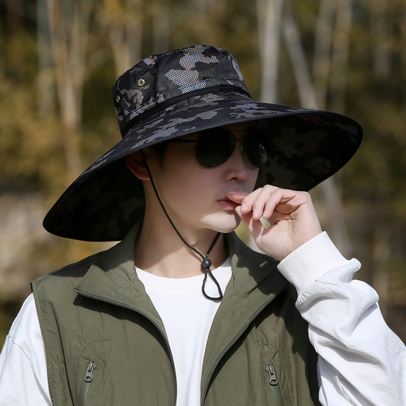 Topi Tabir Surya, Memancing, Topi Pelindung Matahari Pria, Topi Nelayan