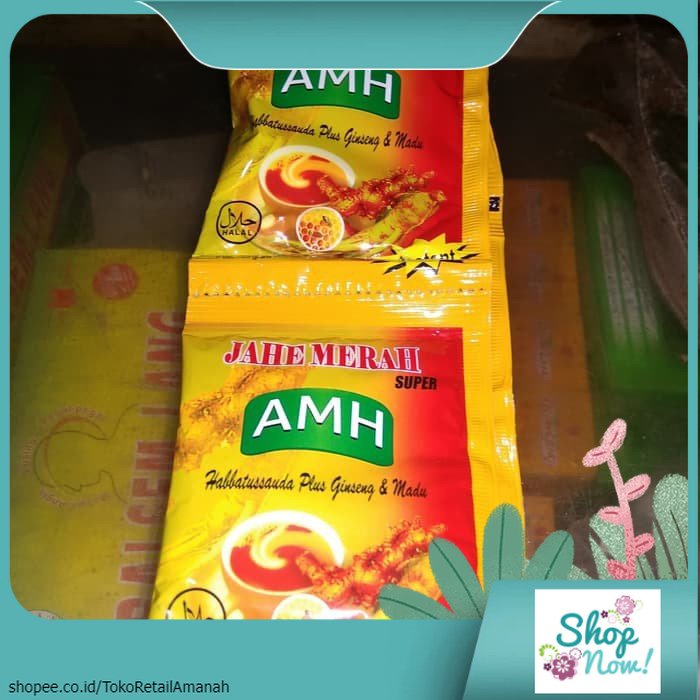 

[JUAL ECER] Jahe Merah Amanah Super AMH | instan 123456-NH