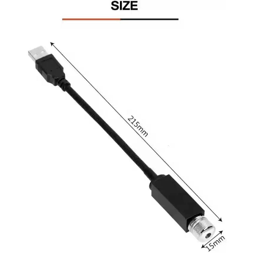 SS Lampu Proyektor Led USB Dekorasi Interior Langit Kabin Mobil Bintang LED Star Decoration Lamp Lampu Laser Proyektor Plafon Mobil