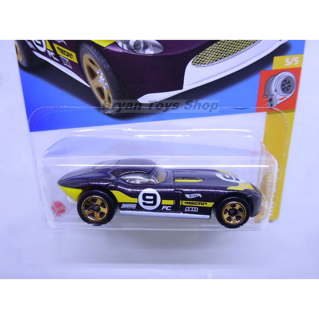 Hot Wheels Fast Felion Ungu No. 9 - Mobil Balap