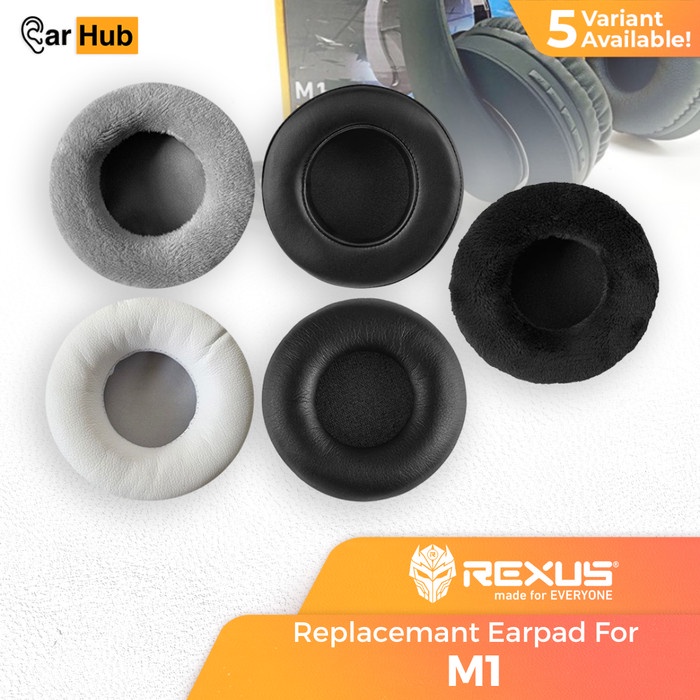 Busa Earpad Earcup Ear Cushion Headset Gaming Rexus M1 M 1 Bantalan