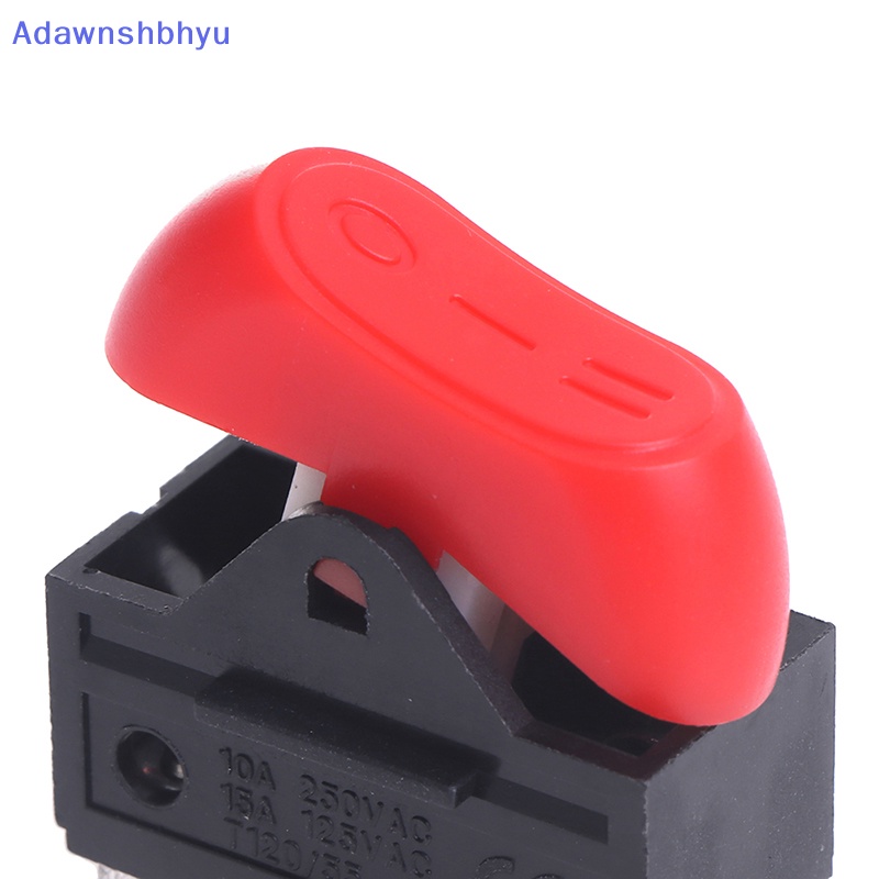 Adhyu New KCD15-103/T Saklar Pengering Rambut Rocker Switch 3posisi ON-OFF-ON Saklar Kapal ID