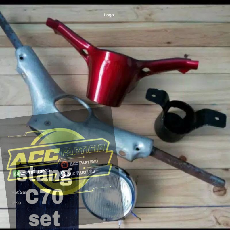stang C70 set Batok stang kepala set C70