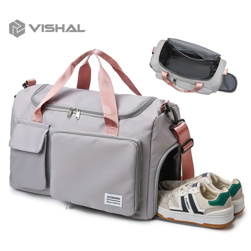 VISHAL Tas Travel Jumbo Waterproof/Import High Quality/Tas Olahraga/Tas Serbaguna VS-124