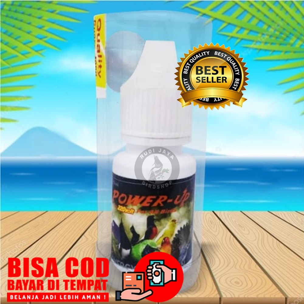 JUAL POWER UP 220 VOLT VITAMIN PENGGACOR INSTAN DOPING BURUNG PLECI MURAI JUARA  PENAMBAH STAMINA