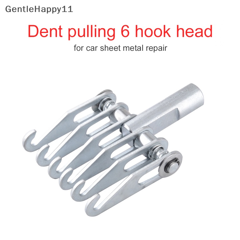 Gentlehappy Car Body 6jari Penyok Reparasi Puller Claw Hook Untuk Alat Palu Slide 16mm Thread id